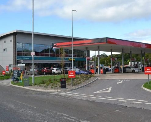 Service Station and Forecourt